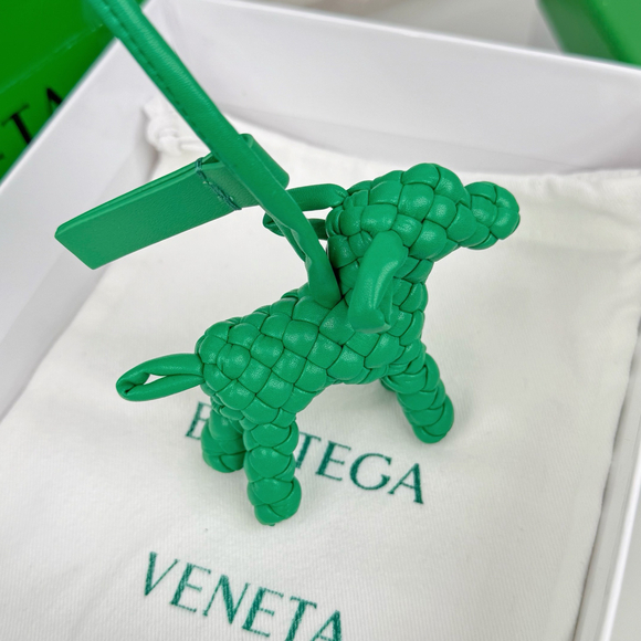 Bottega Veneta dog charm